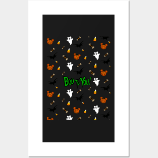 Halloween Haunts-Orange Posters and Art